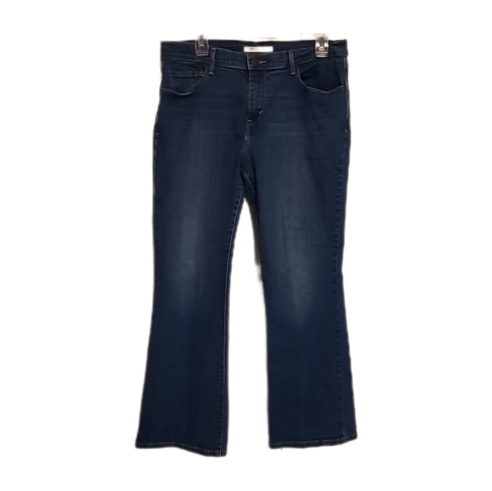 Levi's 515 Jeans sz 12 Blue Denim Bootcut Medium Wash Mid Rise W31 L30